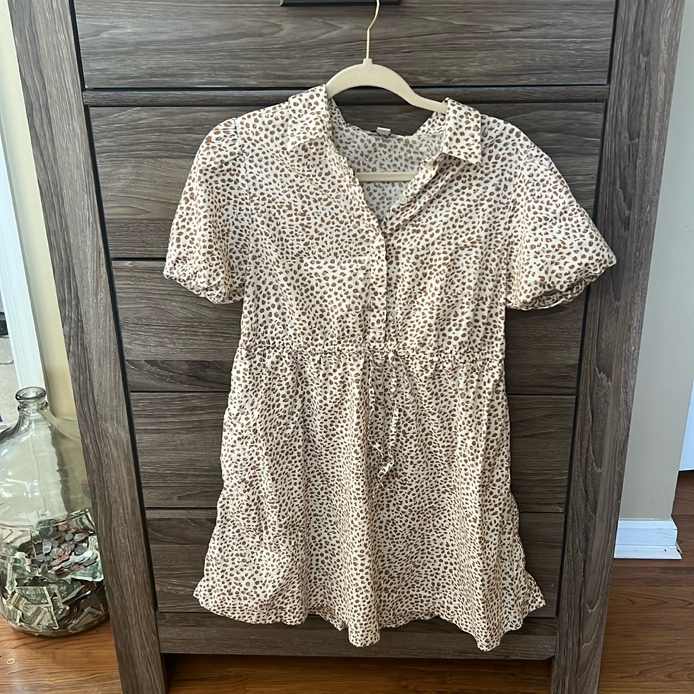 Animal Print JCrew Work Dress